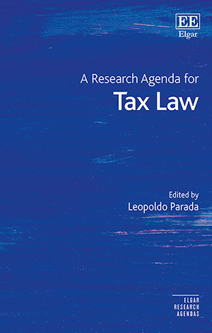 a research agenda for tax law